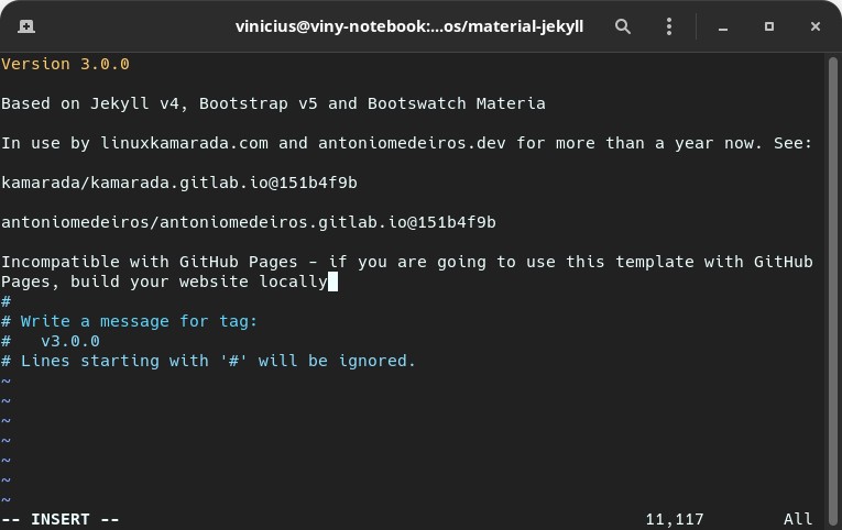 Featured image of post Git: como escrever uma mensagem de tag anotada com várias linhas